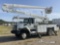 (Mineral Wells, TX) HiRanger 5TC-55, Material Handling Bucket Truck rear mounted on 2013 Internation