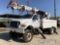 (San Antonio, TX) Telelect Commander, Digger Derrick rear mounted on 2001 Ford F750 Utility Truck st