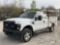 (Des Moines, IA) 2008 Ford F350 4x4 Extended-Cab Service Truck Runs and Moves) (Passenger Side Cabin