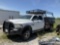 (Hawk Point, MO) 2017 RAM 5500 4x4 Flatbed/Service Truck Wrecked) (Runs, Jump to Start) (Rear Axle a