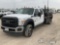 (Waxahachie, TX) 2015 Ford F450 Crew-Cab Flatbed Truck Runs & Moves) (Body Damage