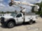 (South Beloit, IL) Altec TA40, Articulating & Telescopic Bucket Truck mounted behind cab on 2015 For
