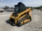 (Hawk Point, MO) 2018 Caterpillar 299D Tracked Skid Steer Loader Runs, moves, operates. (Left drive