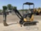 (South Beloit, IL) 2016 John Deere 17G Mini Hydraulic Excavator Runs, Moves, Operates