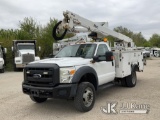 (Des Moines, IA) Altec AT40G, Articulating & Telescopic Bucket mounted behind cab on 2015 Ford F550