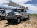 (Odessa, TX) Altec AA55-MH, Material Handling Bucket Truck rear mounted on 2015 International 7300 4