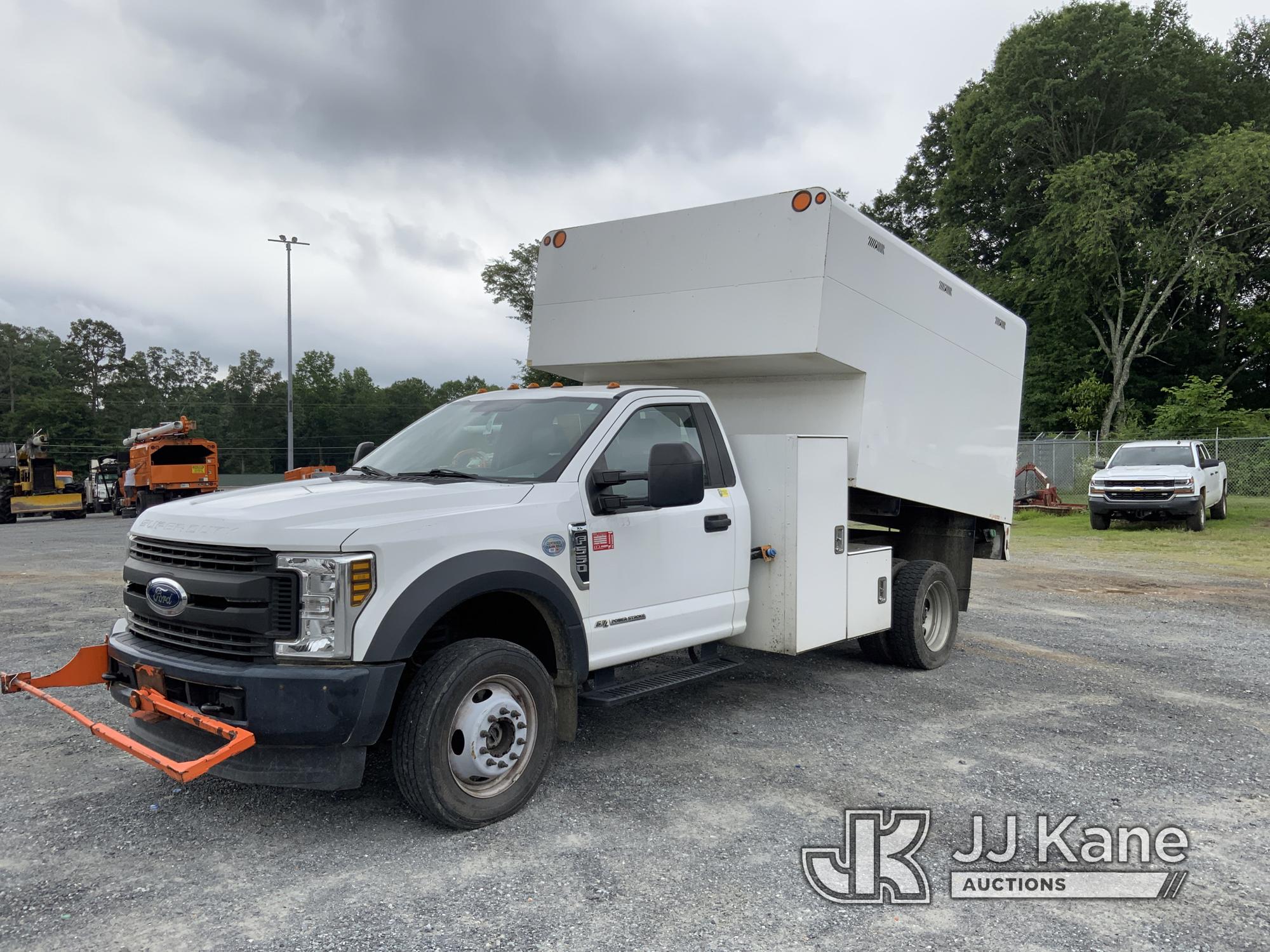 Shelby, NC) 2018 Ford F550 4x4 Chipper Dump | Proxibid