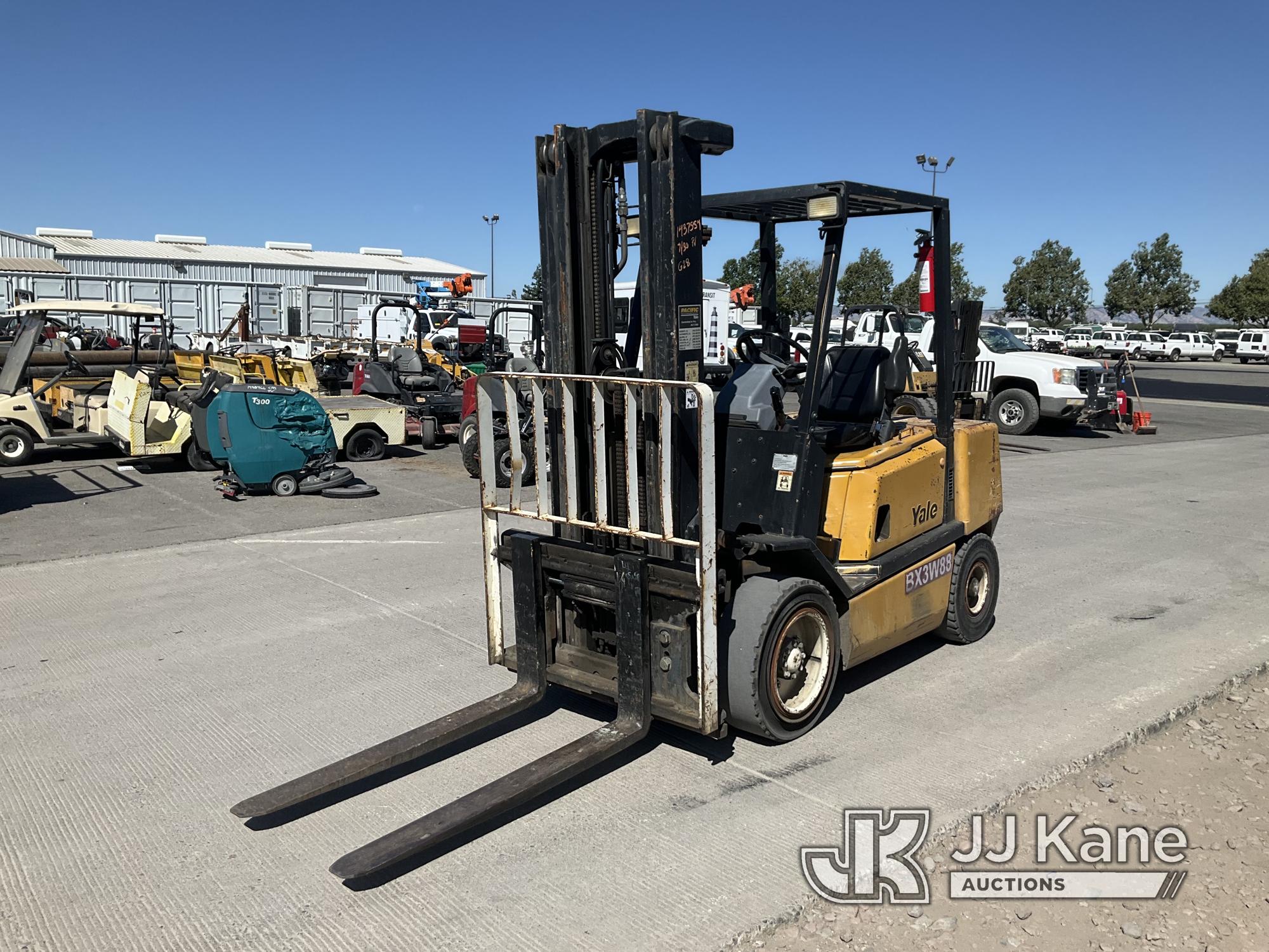 Dixon, CA) Yale GP060 Forklift Runs ,Moves &amp; | Proxibid