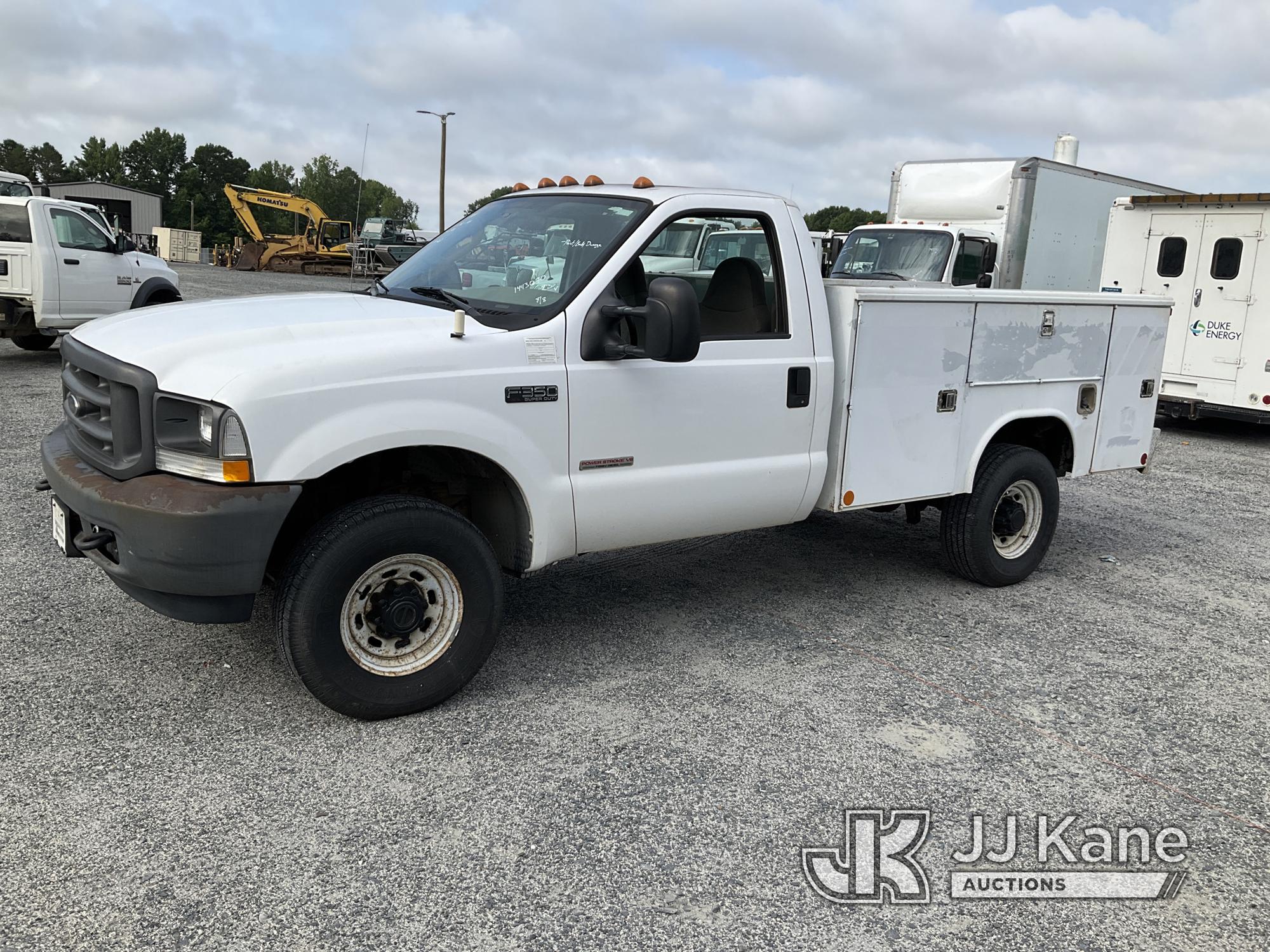 China Grove, NC) 2004 Ford F350 4x4 Service | Proxibid