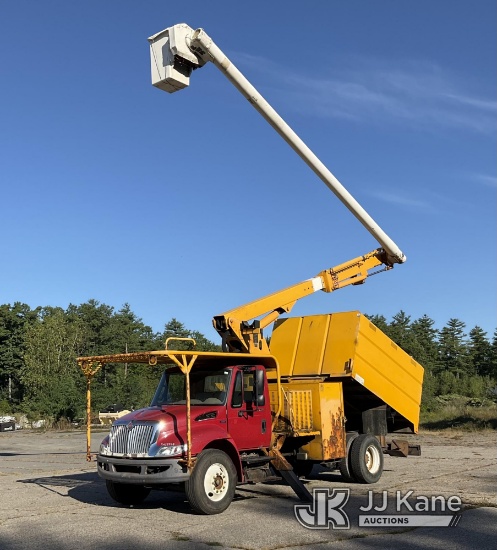 Altec LRV-60, Over-Center Bucket Truck mounted behind cab on 2011 ...