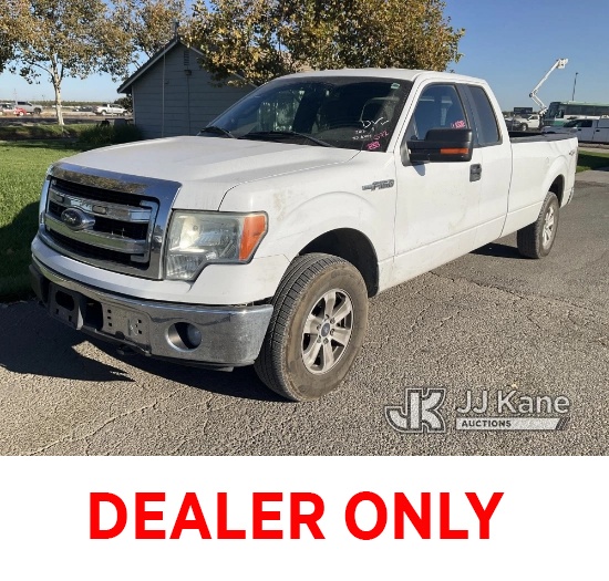 (Dixon, CA) 2014 Ford F150 4x4 ExtendedCab Pickup Truck Runs & Moves