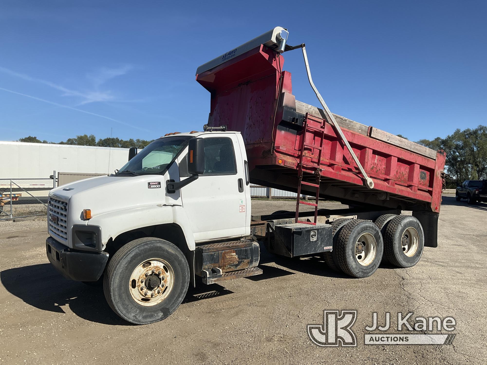 South Beloit, IL) 2003 GMC C8500 T/A Dump Truck | Proxibid