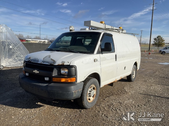 (Charlotte, MI) 2008 Chevrolet Express G3500 Cargo Van Runs, Moves ...