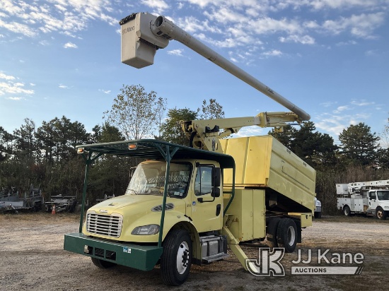 Altec LRV-60, Over-Center Bucket Truck mounted behind cab on 2012 ...