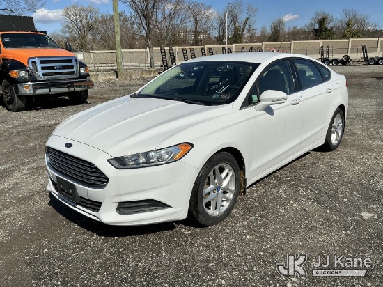 2013 Ford Fusion 4-Door Sedan Jump To Start, Runs & Moves, Body & Rust Damage