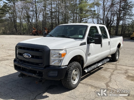 (Wells, ME) 2011 Ford F250 4x4 Crew-Cab Pickup Truck Runs, Engine Shuts Off While Moving, Failed Sta
