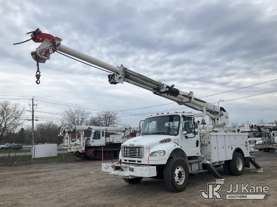 Derrick Rear Rope (Rome, NY) Altec DL45-BR, Digger Derrick rear mounted on 2010 ...