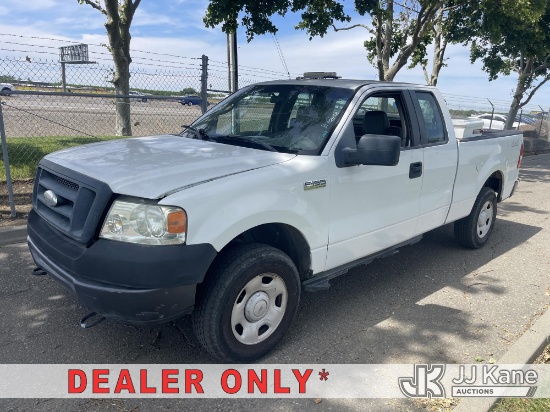(Dixon, CA) 2008 Ford F-150 4x4 Extended-Cab Pickup Truck Runs & Moves) ( Bad Transmission, Does Not