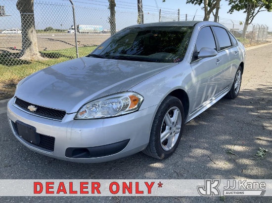 (Dixon, CA) 2016 Chevrolet Impala Limited Police Cruiser 4-Door Sedan Runs & Moves) (Engine Monitors