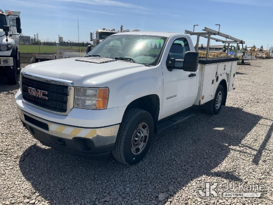 (Dixon, CA) 2012 GMC Sierra 2500HD Service Truck Runs & Moves