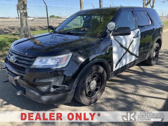(Dixon, CA) 2017 Ford Explorer AWD Police Interceptor 4-Door Sport Utility Vehicle Runs & Moves) (No
