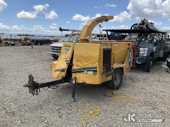 (Dixon, CA) 2007 Vermeer BC1000XL Chipper No Key. Conditions Unknown) (Body Damage. Towable, Applica