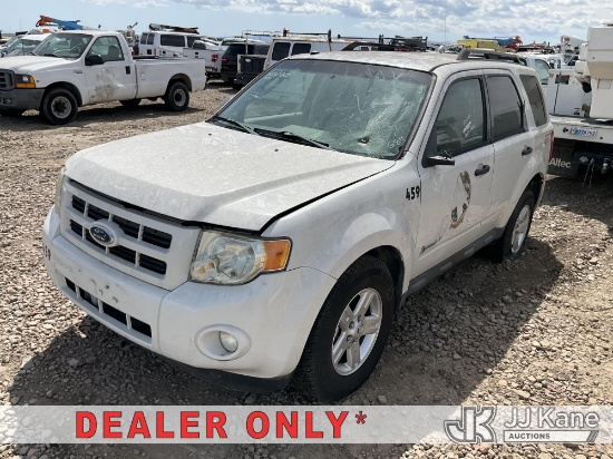 (Dixon, CA) 2009 Ford Escape Hybrid 4-Door Hybrid Sport Utility Vehicle Not Running, Condition Unkno