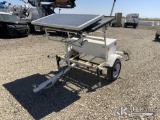 (Dixon, CA) 2007 All Traffic Solutions ATS5 Portable Message Board Conditions Unknown, Locked Box
