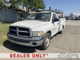 (Dixon, CA) 2005 Dodge Ram 2500 Service Truck Runs & Moves) (Check Engine Light