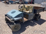 (Dixon, CA) CheTech Yard Cart Not Running, Conditions Unknown, No Key, Flat Tire, Bent Steering Whee