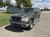 (Dixon, CA) 2001 Ford Explorer Sport 2-Door Sport Utility Vehicle Runs & Moves) (Rear End Rust Build