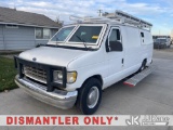 (Dixon, CA) 1994 Ford Econoline E350 Extended Cargo Van Runs & Moves) (Jump To Start, Passenger Side