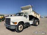 (Dixon, CA) 1997 Ford F800 Dump Truck Runs & Moves) (Dump Operates