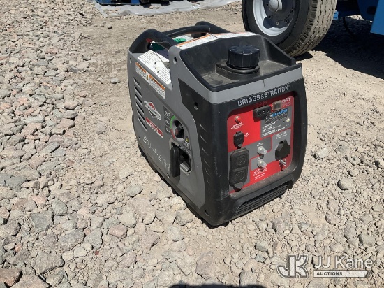 (Dixon, CA) Briggs & Stratton P2400 Powersmart Generator (Runs ) NOTE: This unit is being sold AS IS