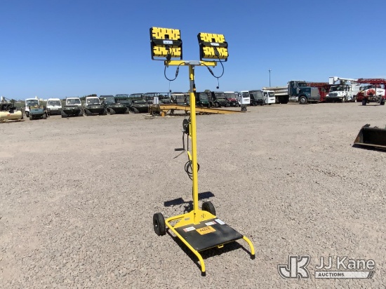 (Dixon, CA) Electric LED Light Cart (Conditions Unknown)(Used) NOTE: This unit is being sold AS IS/W