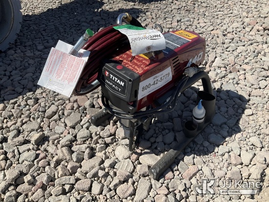 (Dixon, CA) Titan Impact Electric Medium Airless Spray Painter (Conditions Unknown)(Like New) NOTE: 