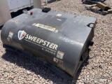 (Dixon, CA) Skid Steer Sweeper Attachment (Used Used, Conditions Unknown, Slightly Damaged