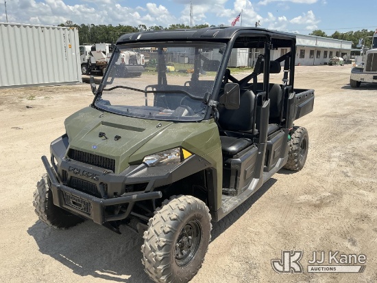 (Tampa, FL) 2018 Polaris Crew Yard Cart Pinellas County Sheriff's Office Unit) (Runs & Moves)(Body &