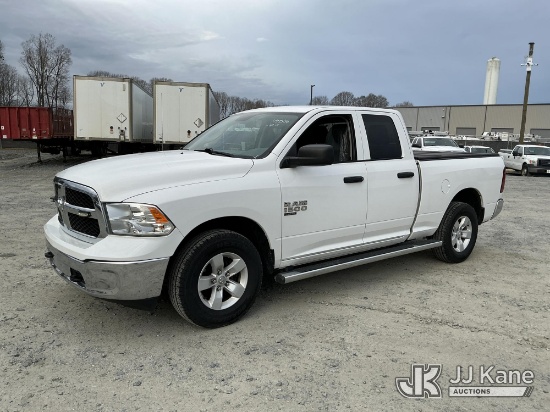 (China Grove, NC) 2019 RAM 1500 4x4 Extended-Cab Pickup Truck Duke Unit) (Runs & Moves