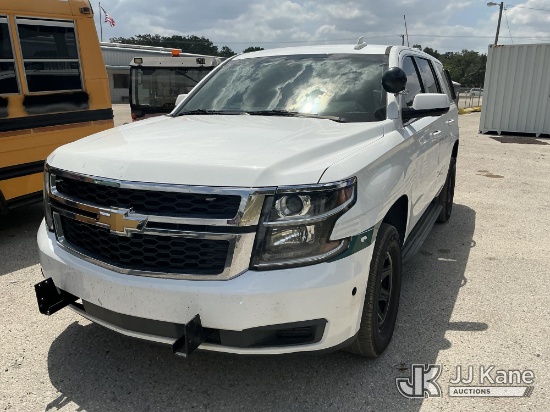 (Tampa, FL) 2018 Chevrolet Tahoe Police Package 4-Door Sport Utility Vehicle, Former Police Vehicle