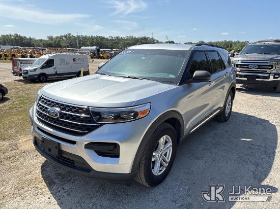 (Thonotosassa, FL) 2022 Ford Explorer 4-Door Sport Utility Vehicle, Former Police Vehicle Hillsborou