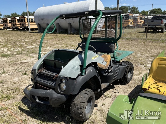 (Tampa, FL) Kawasaki Mule 600 All-Terrain Vehicle Not Running, Condition Unknown) (No Key, Parts Mis