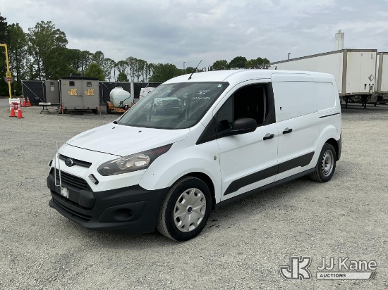 (China Grove, NC) 2018 Ford TRANSIT CONNECT Mini Cargo Van Runs & Moves) (Check Engine Light On, Pai