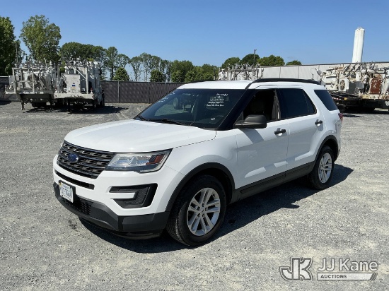 (China Grove, NC) 2016 Ford Explorer 4x4 4-Door Sport Utility Vehicle Runs & Moves) (Jump To Start,