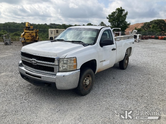 (Villa Rica, GA) 2008 Chevrolet Silverado 2500HD 4x4 Pickup Truck Runs & Moves) (Check Engine Light