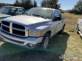 (Lincolnton, GA) 2004 Dodge Ram 1500 Crew-Cab Pickup Truck Not Running, Condition Unknown, Body Dama