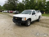 (Whiteville, NC) 2012 Chevrolet Silverado 1500 Pickup Truck Runs & Moves) (Cracked Windshield, Body/