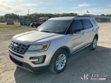 (Thonotosassa, FL) 2017 Ford Explorer 4-Door Sport Utility Vehicle, Former Police Vehicle Manatee Co