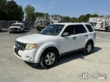 (China Grove, NC) 2011 Ford Escape 4x4 4-Door Sport Utility Vehicle Runs & Moves) (Body/Paint Damage