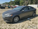 (Thonotosassa, FL) 2017 Ford Fusion 4-Door Sedan, Former Police Vehicle State of FL Unit)(Runs & Mov